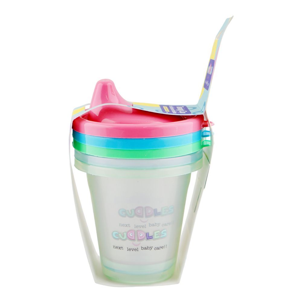 Cuddles Training Cup, BPA Free, 6m+ 220ml, 3-Pack - Image 2