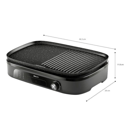 Philips 3000 Series Table Grill, 2000-2400W, HD6210/90 - Image 3
