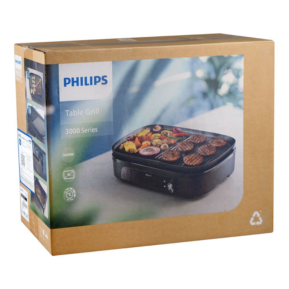 Philips 3000 Series Table Grill, 2000-2400W, HD6210/90 - Image 4