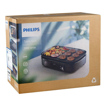 Philips 3000 Series Table Grill, 2000-2400W, HD6210/90 - Image 4
