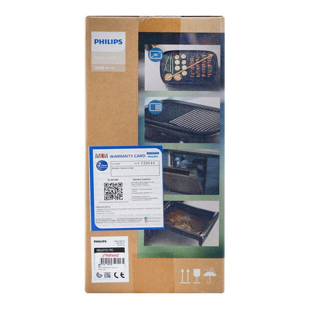Philips 3000 Series Table Grill, 2000-2400W, HD6210/90 - Image 6