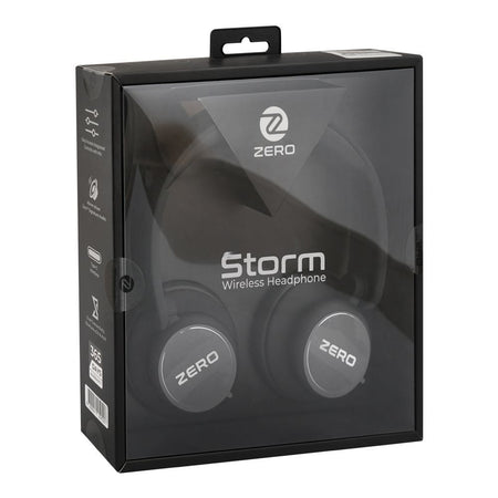 Zero Storm Wireless Headphone, 70 Hours Play Time, Black - Image 5