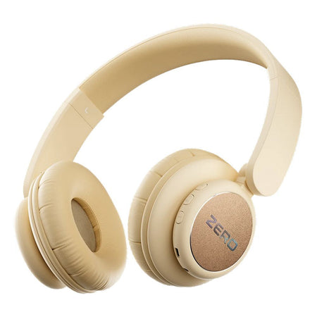 Zero Storm Wireless Headphone, 70 Hours Play Time, Beige - Main Image