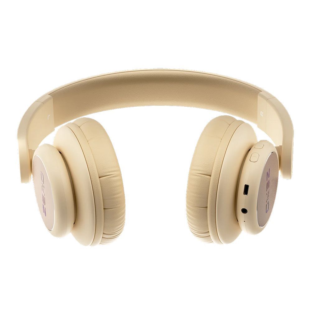 Zero Storm Wireless Headphone, 70 Hours Play Time, Beige - Image 2