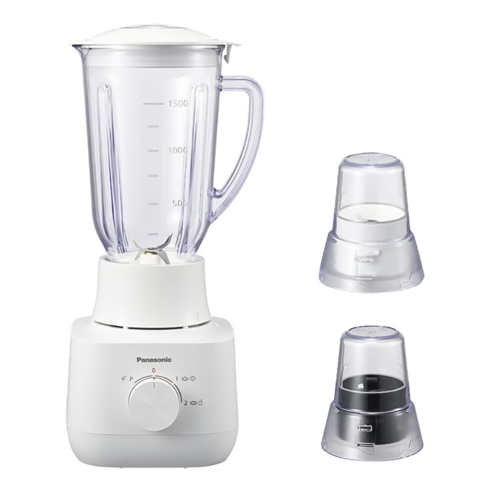 Panasonic Blender With 2 Dry Mills, 450W, 2 Liters, White, MX-EP5121 - Main Image