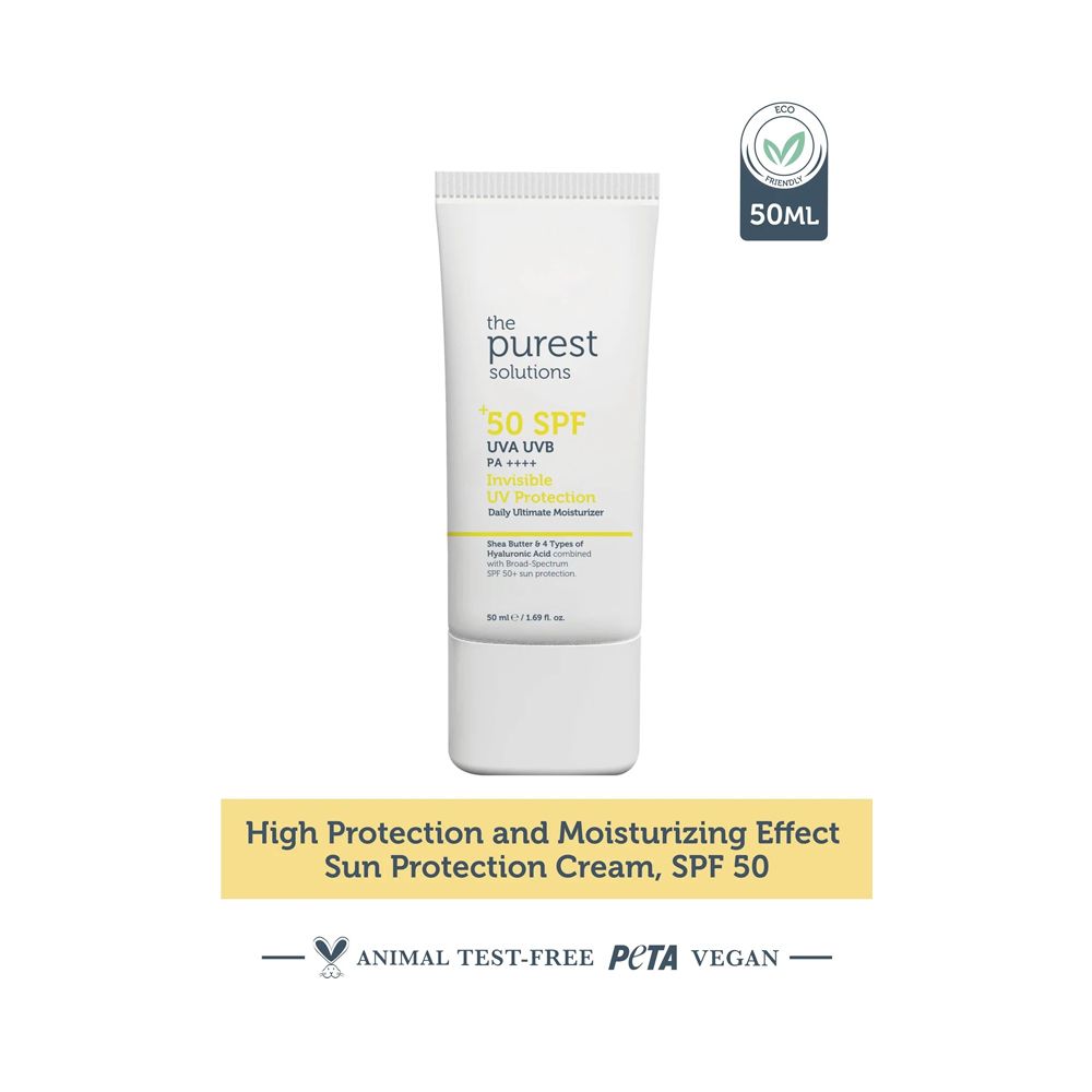 The Purest Solutions Invisible UV Protection Sun Cream SPF 50+ - Main Image