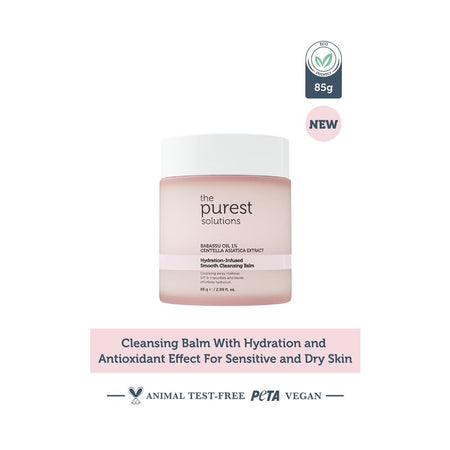 The Purest Solution Hydration Infused Smooth Cleansing Balm, Vegan, For Sensitive & Dry Skin, 85g - Main Image