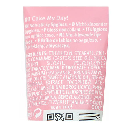 Essence Birthday Bomb Shiny Lipgloss, 01 Cake My Day! - Image 3