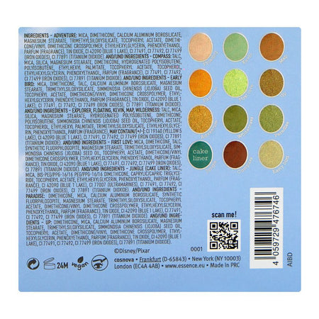 Essence Disney Pixar Up Eyeshadow Palette, 02 Wildermess Explorer, 8.2g - Image 4