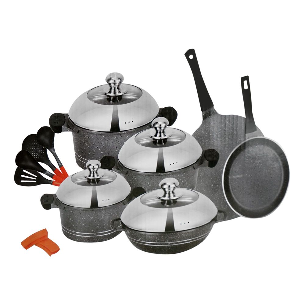 Sonex Die Cast Crown Jumbo Gift Pack Cookware Set, 52461, 16-Pack - Main Image