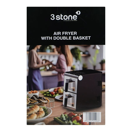 3stone Air Fryer With Double Basket, 2800W, 11 Liters, SAFD401 - Image 5