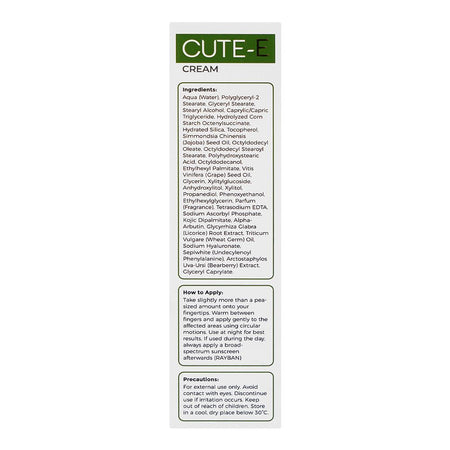 Tulip Health Care Cute-E Cream, For Dark Spot & Uneven Skin Tone, 30g - Image 3