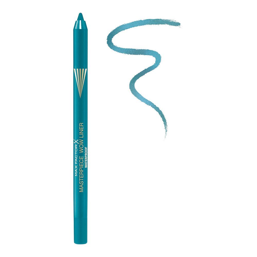 Max Factor Masterpiece Wow Eyeliner, Waterproof, 520 Pretty Turquoise - Image 2