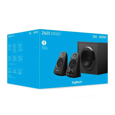 Logitech Speaker With Subwoofer, Z623, 400W, 980-000403 - Image 4