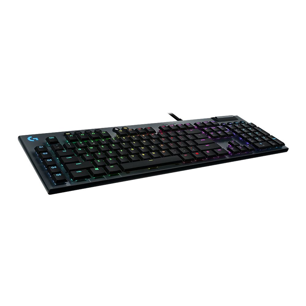 Logitech Light Sync RGB Mechanical Gaming Keyboard, Clicky, G813, 920-009098 - Image 2