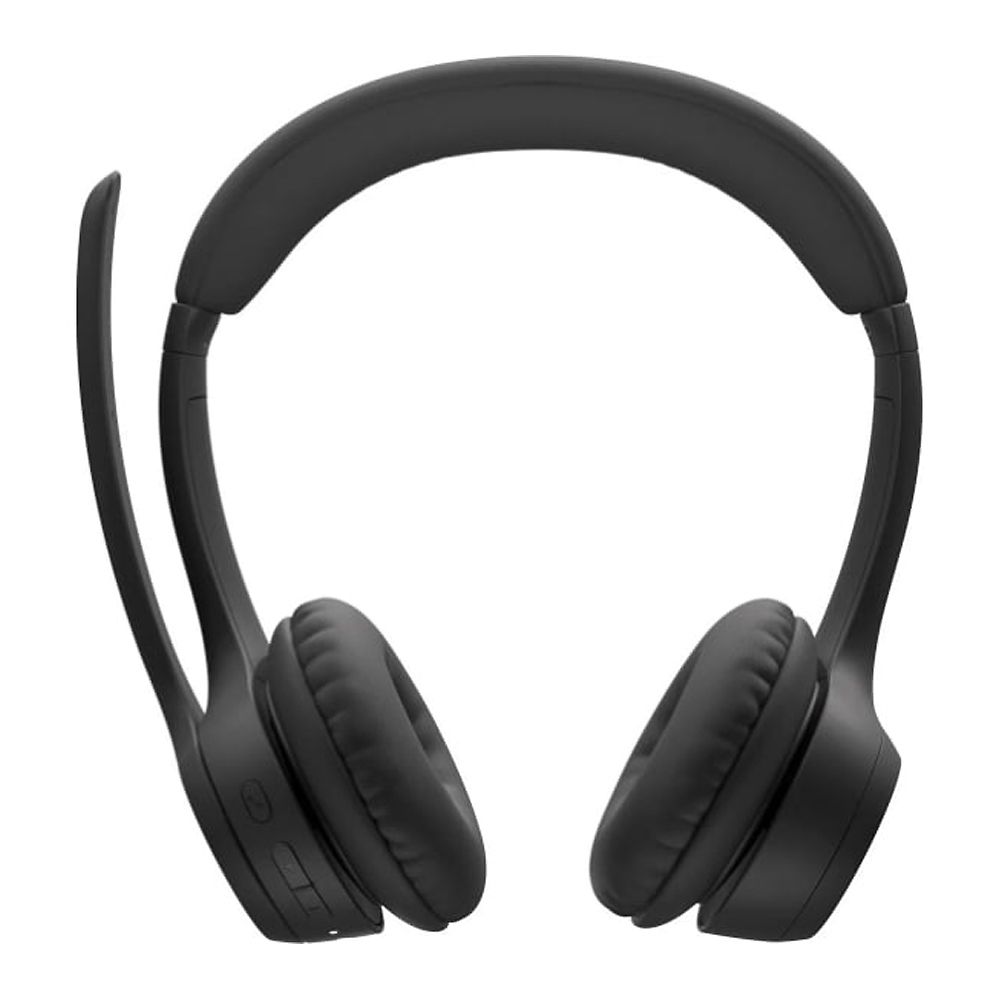 Logitech Zone 300 Wireless Headset With Noise-Canceling Mic, Black, 20 Hours Runtime, 981-001408 - Main Image