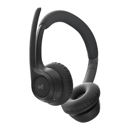 Logitech Zone 300 Wireless Headset With Noise-Canceling Mic, Black, 20 Hours Runtime, 981-001408 - Image 2