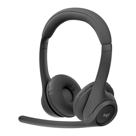 Logitech Zone 300 Wireless Headset With Noise-Canceling Mic, Black, 20 Hours Runtime, 981-001408 - Image 3