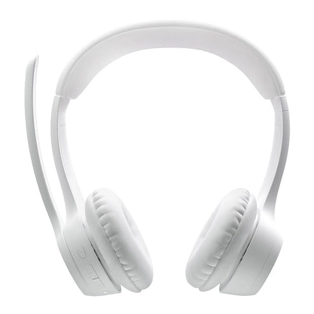 Logitech Zone 300 Wireless Headset With Noise-Canceling Mic, White, 20 Hours Runtime, 981-001418 - Main Image