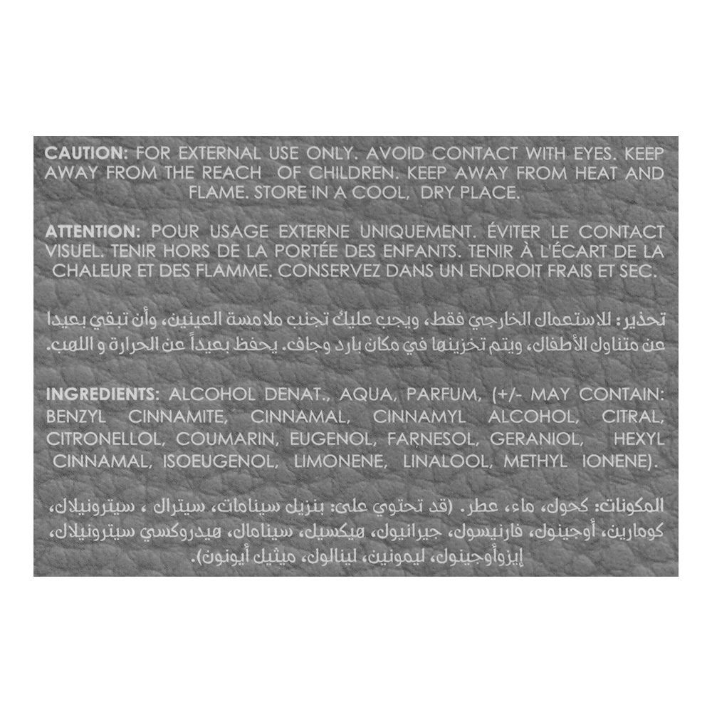 Hemani Jaf Shav Laceda, Eau De Parfum, For Men, 100ml - Image 3