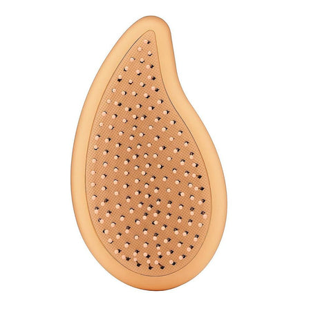 Wet Brush Go Green Palm Detangler Hair Brush Orange Coconut Oil, For All Types Of Hair, BIO830PDOR - Image 2