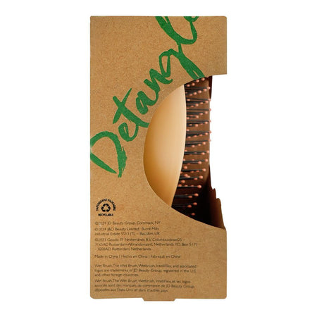 Wet Brush Go Green Palm Detangler Hair Brush Orange Coconut Oil, For All Types Of Hair, BIO830PDOR - Image 6