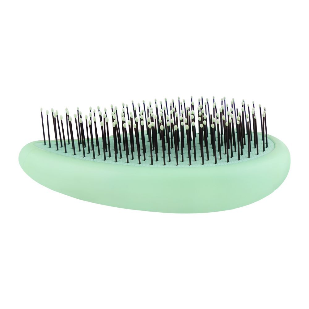 Wet Brush Go Green Palm Detangler Hair Brush Green Tea Tree Oil, For All Types Of Hair, BIO830PDGR - Main Image