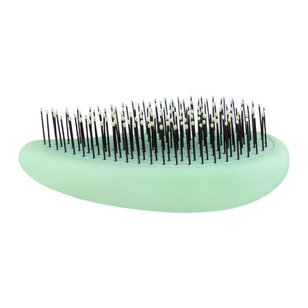 Wet Brush Go Green Palm Detangler Hair Brush Green Tea Tree Oil, For All Types Of Hair, BIO830PDGR - Main Image