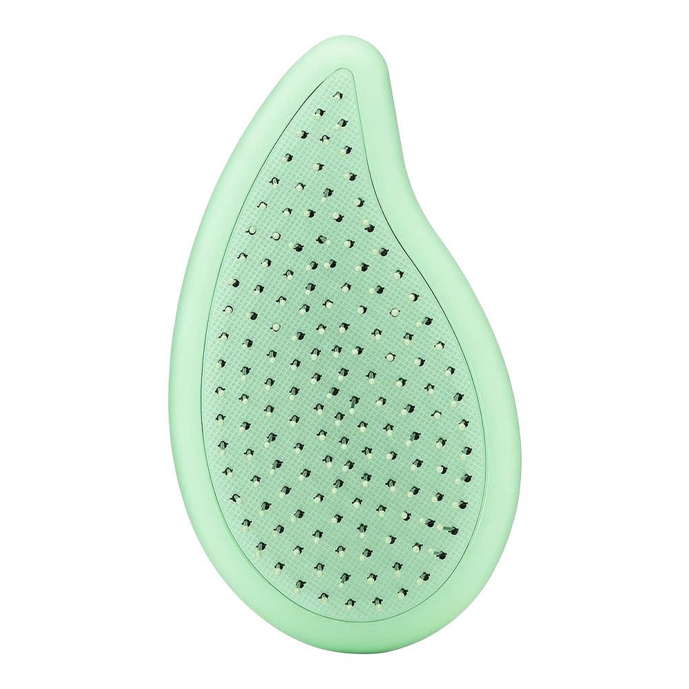 Wet Brush Go Green Palm Detangler Hair Brush Green Tea Tree Oil, For All Types Of Hair, BIO830PDGR - Image 2