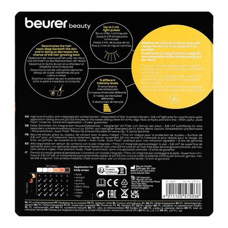 Beurer Cool Pro IPL Hair Removal Device, 1000000 Light Pulses, IPL-7800 - Image 3