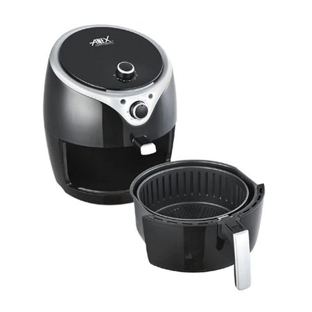 Anex Deluxe Air Fryer, 5.5 Liters, 1700W, 220-240V, Black, AG-2020 - Main Image