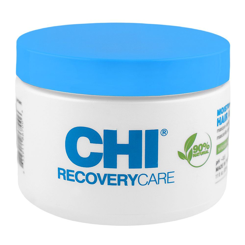 CHI 90% Natural Recovery Care Moisturizing Mask, Silicone & Paraben Free, For Damages Hair, 325ml - Main Image