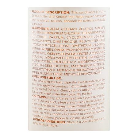 Bremod Keratin Complex Treatment Conditioner, For Damaged Hair, 400ml - Image 3