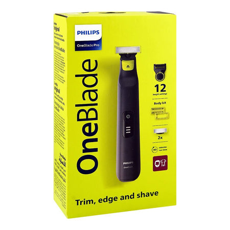 Philips One Blade Pro Face + Body Kit, Waterproof, 5.4W, 100-240 V, 90 Minutes Run Time, QP6542/10 - Image 2