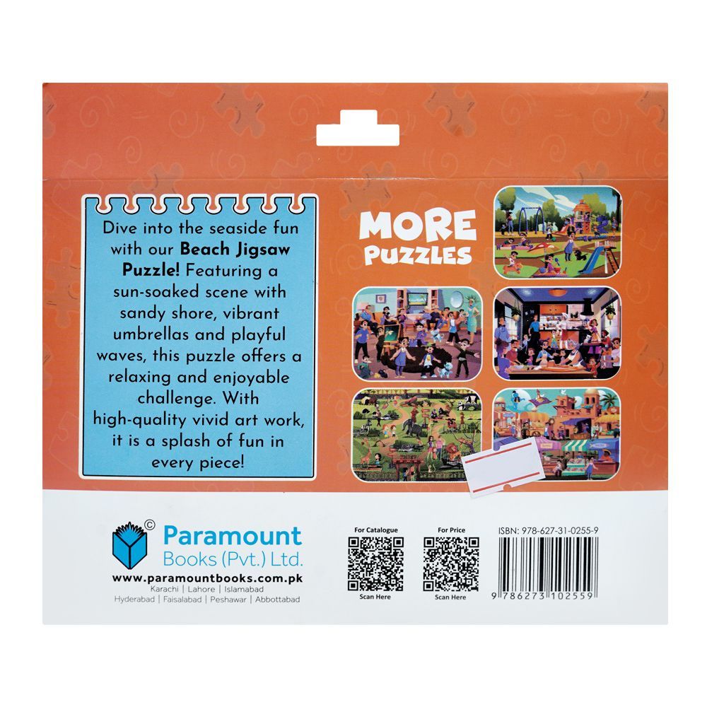 Paramount Books Jigsaw Puzzle Beach Book - Image 2