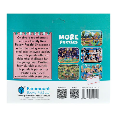 Paramount Books Jigsaw Puzzle Family Time Book - Image 2