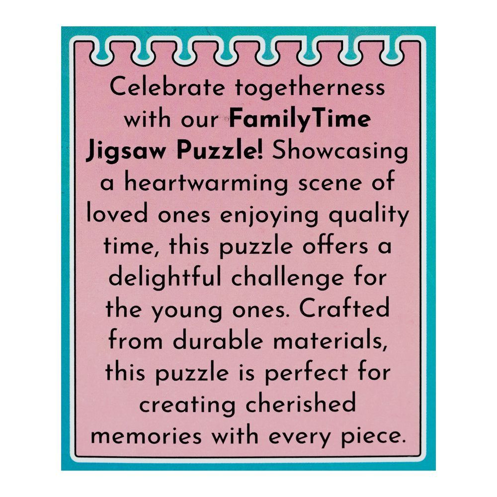 Paramount Books Jigsaw Puzzle Family Time Book - Image 3