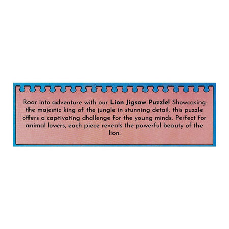 Paramount Books Jigsaw Puzzle Lion Age 3+ 30 Pieces Book - Image 3