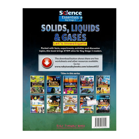 Ruby Tuesday Books Science Essentials Key Stage 2 Solids Liquids & Gases Let's Book - Image 2