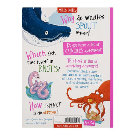 Miles Kelly Curious Questions & Answers About Our Oceans Book - Image 2