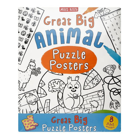 My Great Big Animal Activities Puzzle Posters, 8-Pack - Main Image