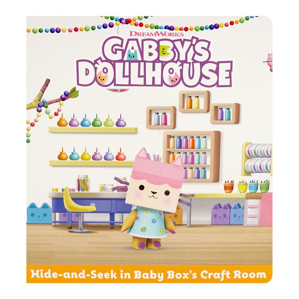 Dreamworks Gabby Dollhouse Hide & Seek In Baby Box's Craft Book - Main Image