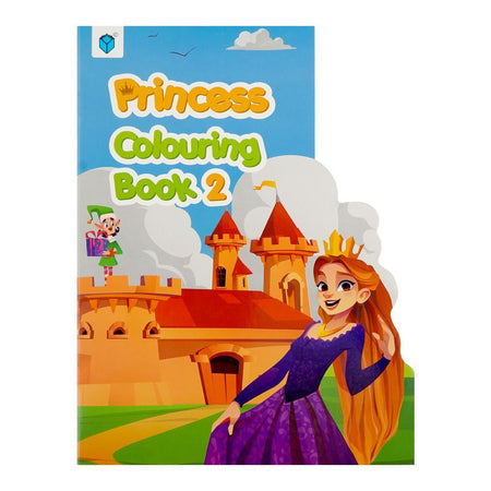 Paramount Books Princess Colouring Book 2, Diy-Cut Book - Main Image
