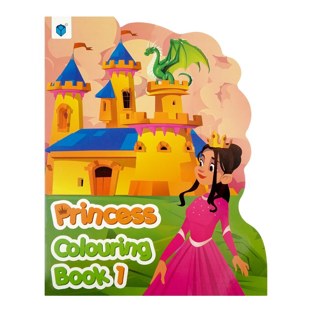 Paramount Books Princess Colouring Book 1, Diy-Cut Book - Main Image