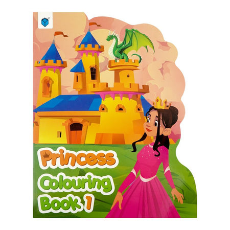 Paramount Books Princess Colouring Book 1, Diy-Cut Book - Main Image