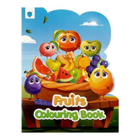 Paramount Books Fruits Colouring Book, Diy-Cut Book - Main Image