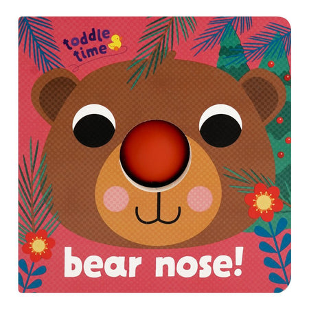 Lake Press Toddle Time Bear Nose Book - Main Image