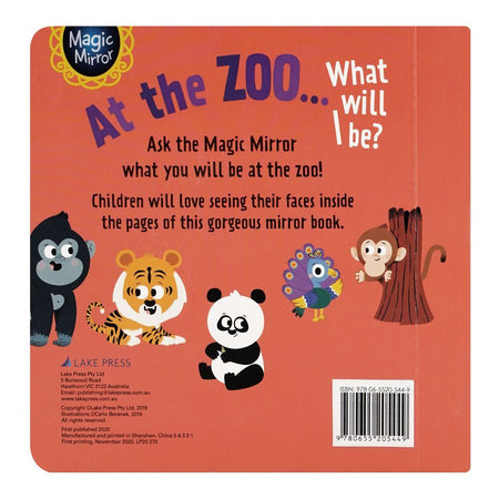 Lake Press Magic Mirror At The Zoo What Will I Be Book - Image 2