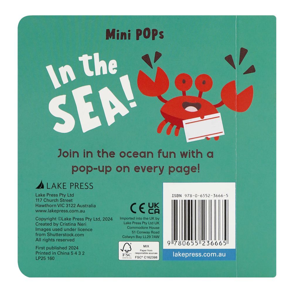 Lake Press Mini Pops In The Sea Book - Image 2