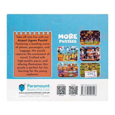 Paramount Books Jigsaw Puzzle Airport Book - Image 2